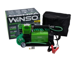 Компресор автомобільний Winso професійний, високої потужності №2