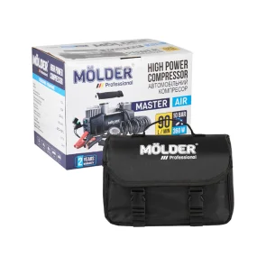 Компресор автомобільний Molder Master Air 12В, 10 Атм, 90 л/хв із зажимами АКБ MA25200 №5