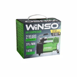 Компрессор автомобильный Winso 7 Атм 37 л/мин 170 Вт 123000 №4