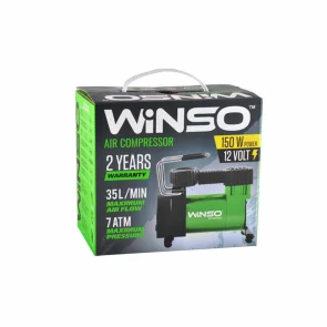 Компресор автомобільний Winso 7 Атм 35 л/хв 150 Вт №4