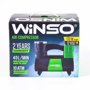 Компресор автомобільний Winso 10 Атм 40 л/хв 170 Вт №2