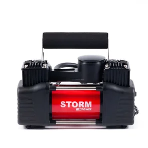 Компрессор двухцилиндровый автомобильный Storm Bi-Power10 Атм 85 л/мин 360 Вт №3