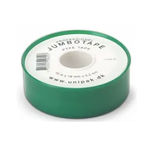 Фум стрічка Jumbotape Professional Unipak 15М*0.2мм*19мм (UP0613) №1