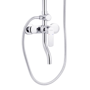 Набор 3 в 1 душова система Kroner Armada-C064K + змішувач Hagen-C010 + змішувач Bidet-C082 №4