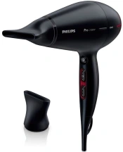 Фен Philips Professional, 2100Вт, 3 режима, ионизация, холл. обдув, черный