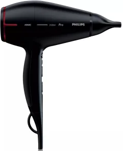 Фен Philips Professional, 2100Вт, 3 режима, ионизация, холл. обдув, черный №6