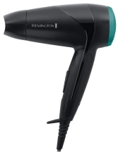 Фен Remington дорожный On The Go, 2000Вт, 2 режима, складная ручка, черный