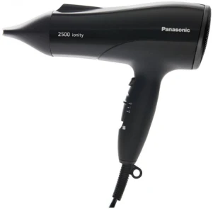 Фен Panasonic дорожный, 2500Вт, 3 режима, ионизация, холл. обдув, черный №2