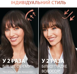 Фен-щетка Rowenta Ultimate Experience, 750Вт, 1 режимы, иониз-я, оборот.насадок, керамика, черный №9
