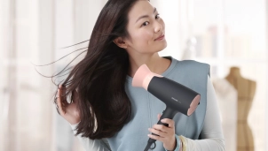 Фен Philips 3000 Series, 2100Вт, 3 режима, ионизация, холл. обдув, черно-розовый №4