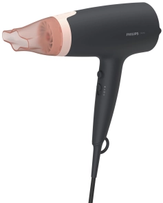 Фен Philips 3000 Series, 2100Вт, 3 режима, ионизация, холл. обдув, черно-розовый №10