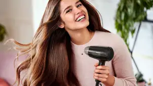 Фен Philips EssentialCare дорожный, 1200Вт, 3 режима, холл. обдув, черный №8