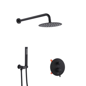 Набор 2 в 1 душевая система Kroner Edelstahl Klassisch-SCH082 + смеситель Edelstahl Klassisch-SCH010 №2