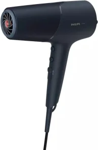 Фен Philips 5000 Series, 2300Вт, 3 режима, диффузор, иониз-я, холл. обдув, темно-синий №2