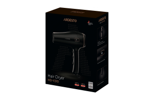 Фен Ardesto HD-Y210, 1750-2100Вт, 2 скорости, 3темп.режимы, авто.смотка шнура, черный №8