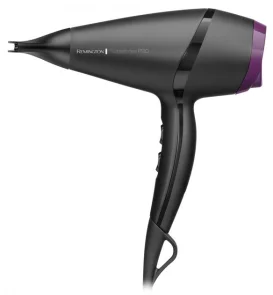 Фен Remington Supercare PRO 2100 AC motor, 2100Вт, 3 режима, иониз-я, холл. обдув, черный №2