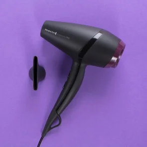 Фен Remington Supercare PRO 2100 AC motor, 2100Вт, 3 режима, иониз-я, холл. обдув, черный №3