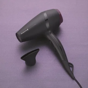 Фен Remington Supercare PRO 2100 AC motor, 2100Вт, 3 режима, иониз-я, холл. обдув, черный №4