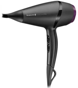 Фен Remington Supercare PRO 2100 AC motor, 2100Вт, 3 режима, иониз-я, холл. обдув, черный №6