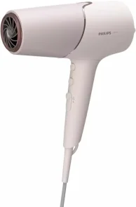 Фен Philips 5000 Series, 2300Вт, 3 режима, диффузор, иониз-я, холл. обдув, бело-розовый №9
