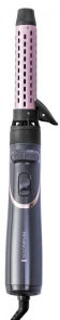Фен-щетка Remington Curl & Straight Confidence, 800Вт, 2 режима, иониз-я, оборот., хол. обдув, кейс, керамика, серый №2