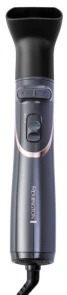 Фен-щетка Remington Curl & Straight Confidence, 800Вт, 2 режима, иониз-я, оборот., хол. обдув, кейс, керамика, серый №5