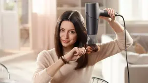 Фен Philips 5000 Series, 2100Вт, 3 режима, ионизация, холл. обдув, темно-серый №2