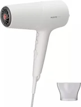 Фен Philips 5000 Series, 2100Вт, 3 режима, ионизация, холл. обдув, белый