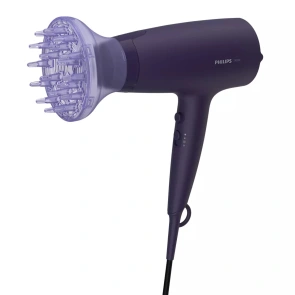 Фен Philips 3000 Series, 2100Вт, 3 режима, диффузор, иониз-я, холл. обдув, синий №5