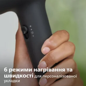 Фен Philips 3000 Series, 2100Вт, 3 режима, диффузор, иониз-я, холл. обдув, синий №11