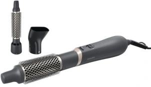 Фен-щетка Philips 3000 Series, 800Вт, 3 режима, холл. обдув, керамика, серый №3