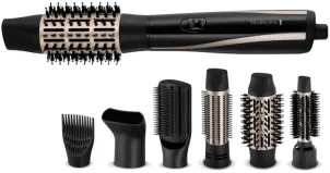 Фен-щетка Remington Blow Dry&Style Caring, 1200Вт, 2 режима, иониз-я, холл. обдув, кейс для хранения, керамика, черно-золотой №5