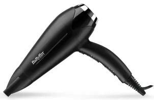 Фен Babyliss, 2200Вт, 3 режима, диффузор, иониз-я, холл. обдув, черный №5