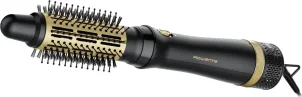 Фен-щетка Rowenta Express Style, 800Вт, 3 режима, иониз-я, холл. обдув, керамика, турмалин, черно-золотой №6
