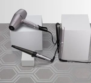 Фен Remington ProLuxe You Adaptive, 2400Вт, 3 режима, диффузор, иониз-я, холл. обдув, турбо режим, серый №6