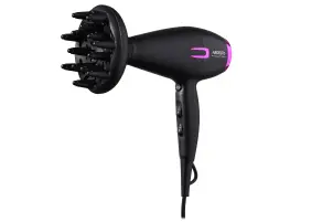 Фен Ardesto Violet PRO HD-Y221PRO,1750-2100Вт, 2 скорости, 3темп.режимы,диффузор, черный №9