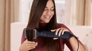 Фен-щетка Philips 5000 Series 1000Вт, 3 режима, ионизация, 5 насадок, синий №7