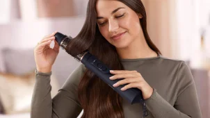 Фен-щетка Philips 5000 Series 1000Вт, 3 режима, ионизация, 5 насадок, синий №9