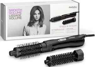 Фен-щетка Babyliss, 800Вт, 2 режима, холл. обдув, керамика, черный №9