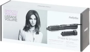 Фен-щетка Babyliss, 800Вт, 2 режима, холл. обдув, керамика, черный №11