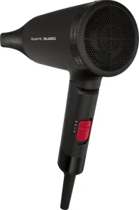 Фен Rowenta Karl Lagerfeld Express Style дорожный, 1600Вт, 2 режима, холл. обдув, складная ручка, черный №2