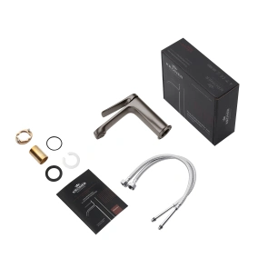 Набор 2 в 1 душевая система Kroner Makon-GRP063 + смеситель Makon-GRP010 №21