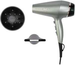 Фен Remington Botanicals, 2300Вт, 3 режими, дифузор, іоніз-я, хол. обдув, м'ятний №2