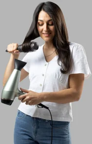 Фен Remington Botanicals, 2300Вт, 3 режими, дифузор, іоніз-я, хол. обдув, м'ятний №9