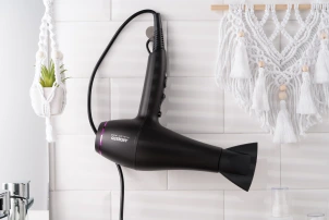 Фен Ardesto Violet PRO HD-Y222PRO, 1850-2200Вт, 2 скорости, 3темп.режима, диффузор, черный №6