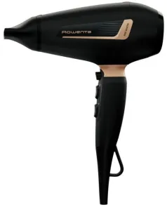 Фен Rowenta Pro Expert, 2200Вт, 3 режима, иониз-я, диффузор, 2 концентратора, холл. обдув, черный №4
