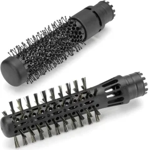 Фен-щітка Babyliss, 300Вт, 2 режими, хол. обдув, 2 насадки, чорний №1