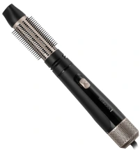 Фен-щетка Remington Blow Dry&Style Caring, 1000Вт, 2 режима, иониз-я, холл. обдув, чехол, керамика, черно-золотой