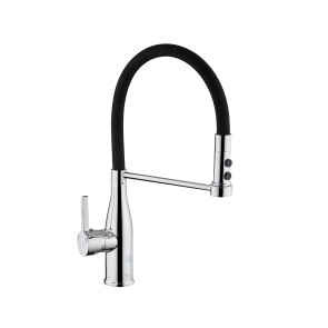 Змішувач для кухні Kroner KRP Ersel - C03111BLK №1