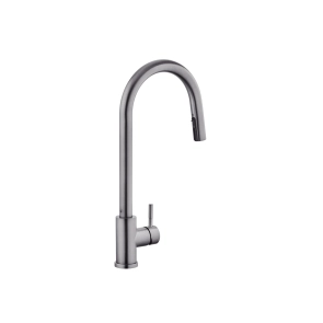 Смеситель Для кухни с выдвижным изливом Kroner KRP Edelstahl Klassisch - PVD03915 №3